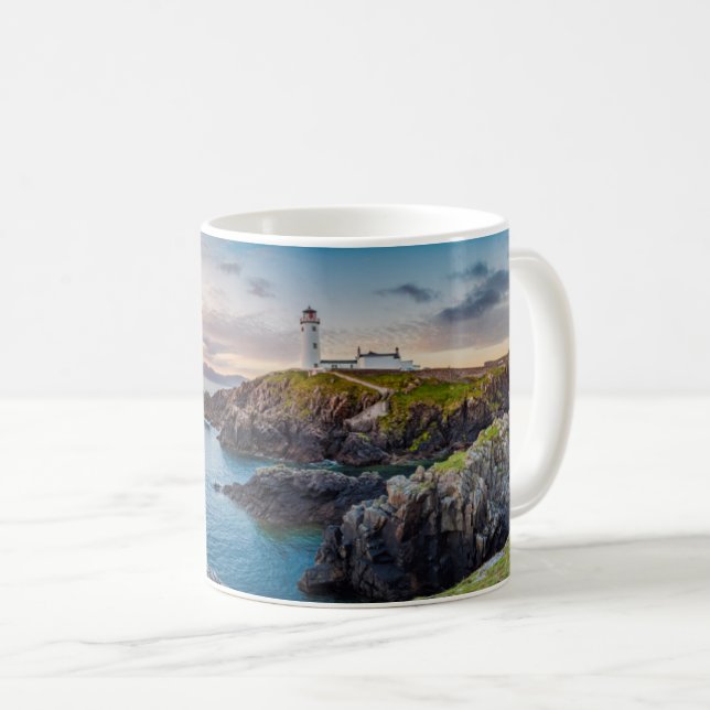 Fanad Head Lighthouse | Donegal, Irland Kaffemugg (Framsida höger)