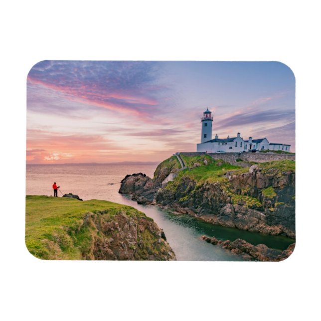 Fanad Head Lighthouse | Donegal, Irland Magnet (Horisontell)