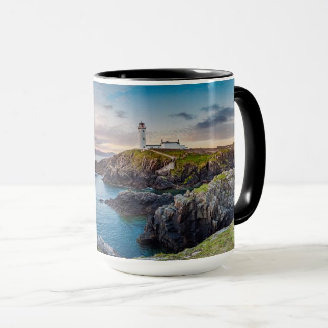 Fanad Head Lighthouse | Donegal, Irland Mugg (Framsida höger)