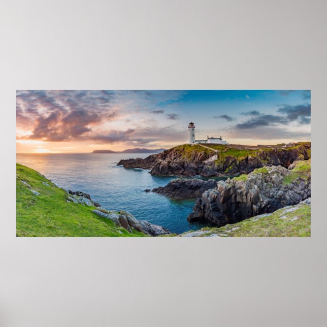 Fanad Head Lighthouse | Donegal, Irland Poster (Framsidan)
