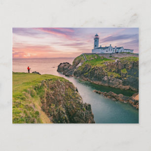 Fanad Head Lighthouse Donegal, Irland Vykort
