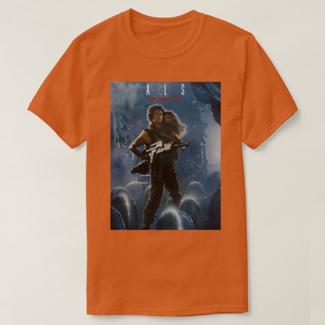 FanALS ALIEN T Shirt (Design framsida)