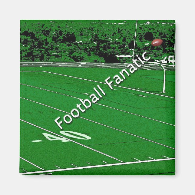 Fanatic fotboll magnet (Framsidan)