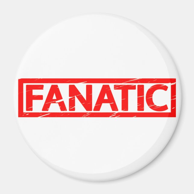 Fanatic Frimärke Magnet (Framsidan)