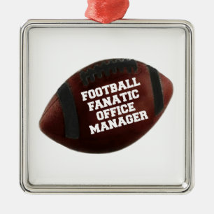 Fanatic Office Manager för fotboll Julgransprydnad Metall