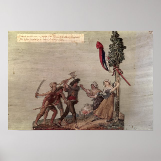Fanatic Peasants in the Chouan War Poster (Framsidan)