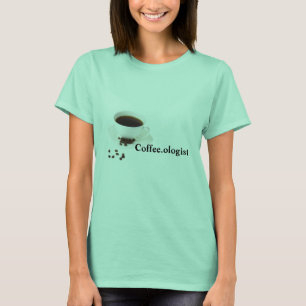 Fanatisk citationsteckenT-tröja för kaffe T-shirt