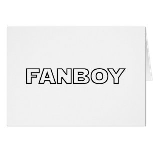 FANBOY CARD HÄLSNINGSKORT