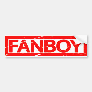 Fanboy Frimärke Bildekal