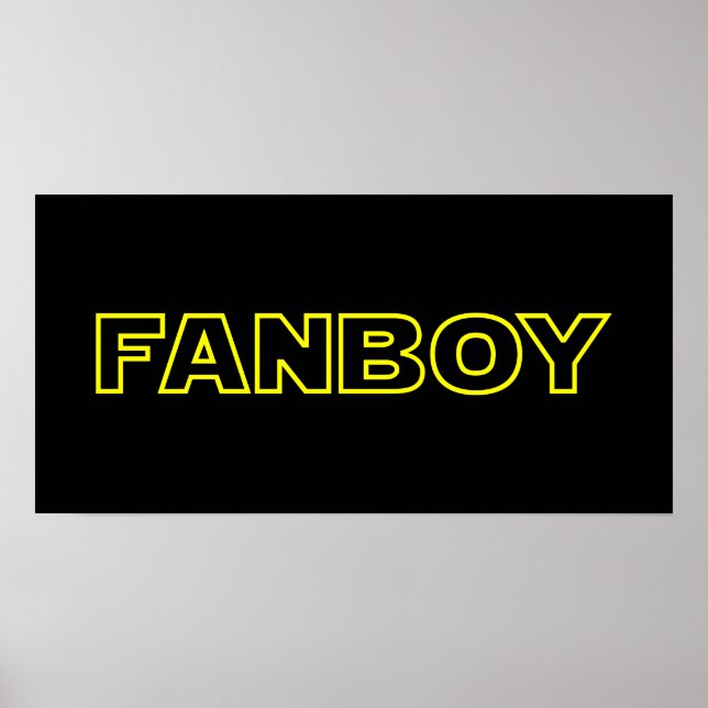 FANBOY POSTER (Framsidan)