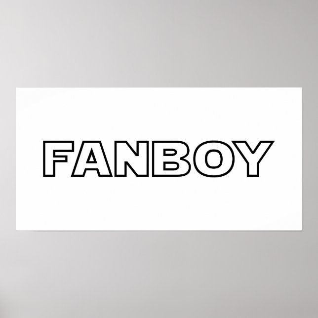 FANBOY POSTER (Framsidan)