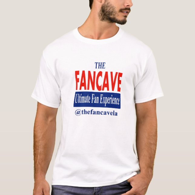 Fancave manar utslagsplats tee shirt (Framsida)