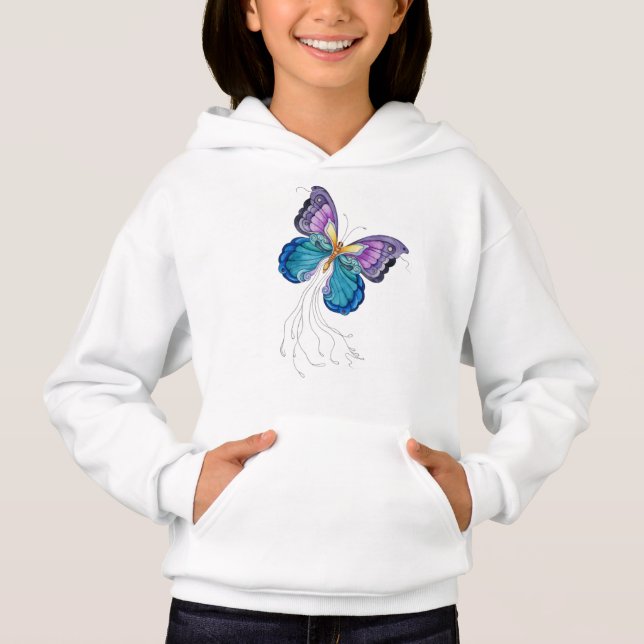 Fanciful Butterfly T Shirt (Framsida)