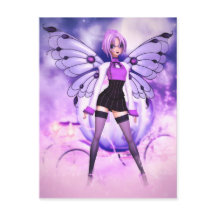 Fanciful Fairy tales Postcard