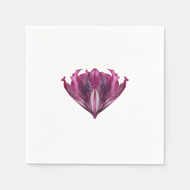 Fanciful Flower Pappersservett (Framsidan)