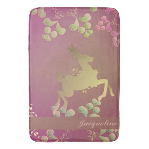 Fanciful Reindeer Snowflake Badrumsmatta