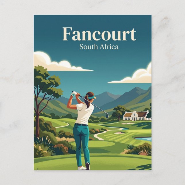 Fancourt Sydafrika Vykort (Framsida)