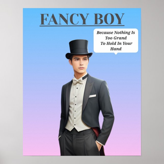 FANCY BOY POSTER (Framsidan)