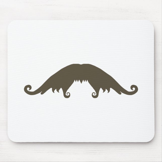 Fancy Brun Mustasch Musmadrass Musmatta (Framsidan)