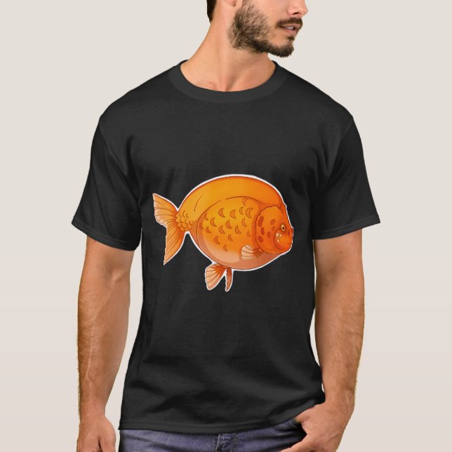 Fancy Goldfish - Ranchu T Shirt (Framsida)