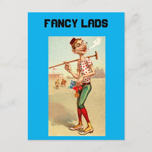 Fancy Lads 14 Vykort (Framsida)
