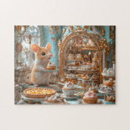 Fancy Mouse Bakery Tiny Storybook Konditori Pussel