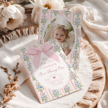 Fancy One Love Vintage Bow 1-årsdag