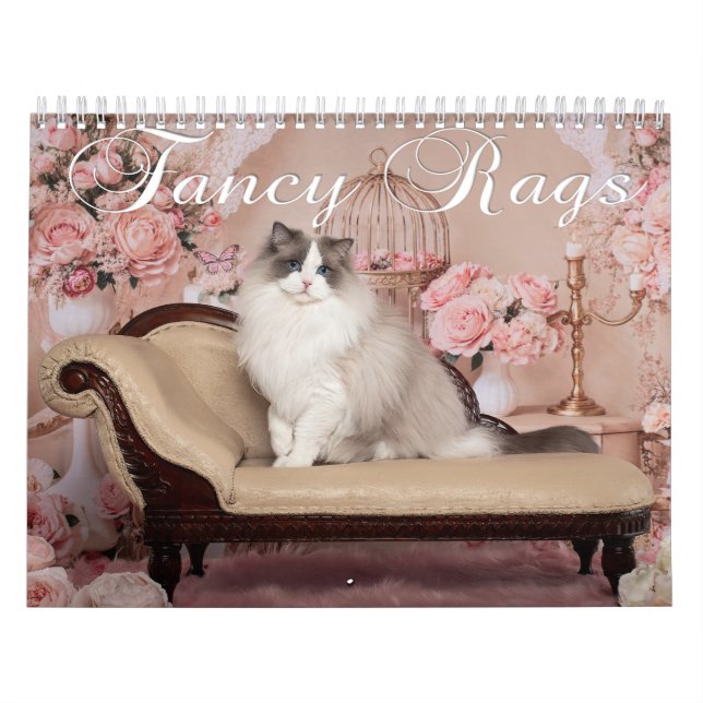 Fancy Rags 12 month Calendar Kalender (Omslag)