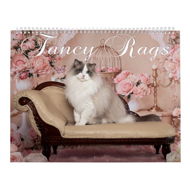 Fancy Rags Ragdoll Kattkalender Kalender (Omslag)