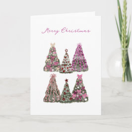 Fancy trees Card  Kort