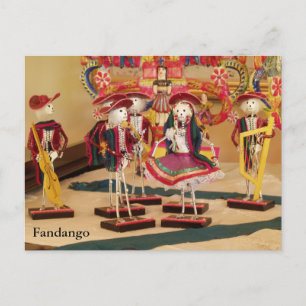Fandango Day of the dead Älskare-vykort Vykort