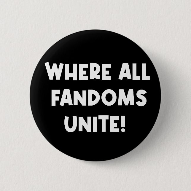 Fandoms förena stift knapp (Framsida)