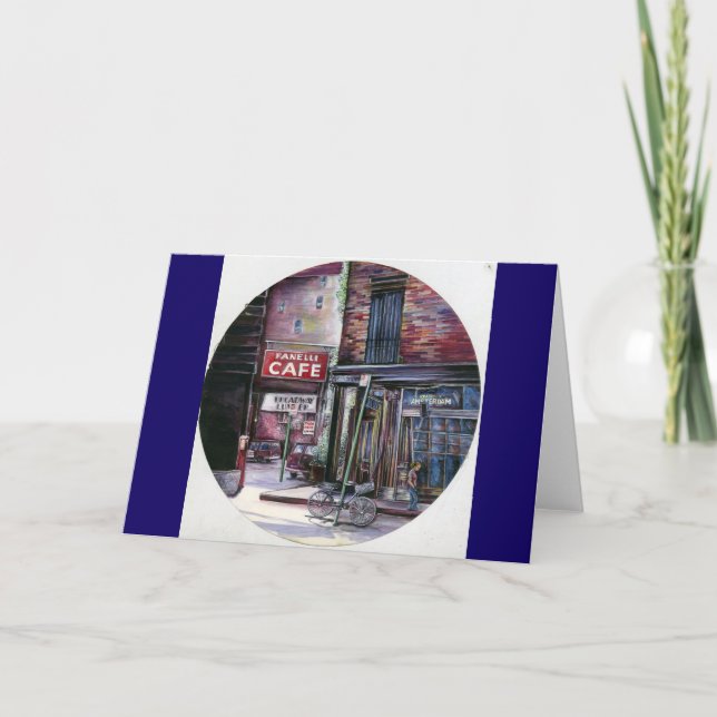 Fanelli Charm-hälsningskort Kort (Framsida)