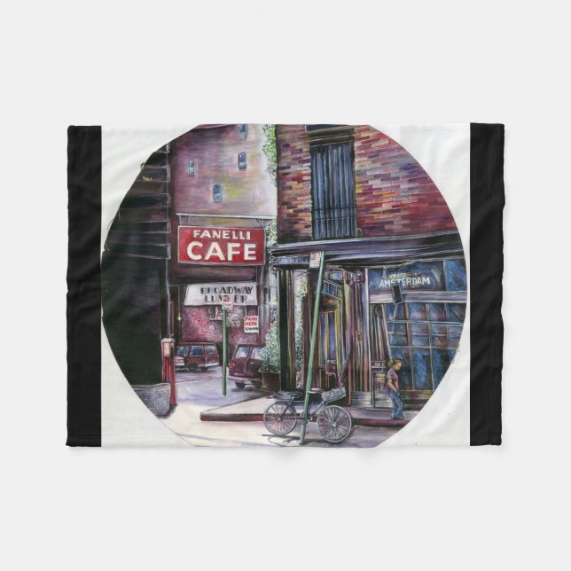 Fanelli Charm, New York City Fleecefilt (Framsidan (Horisontell))