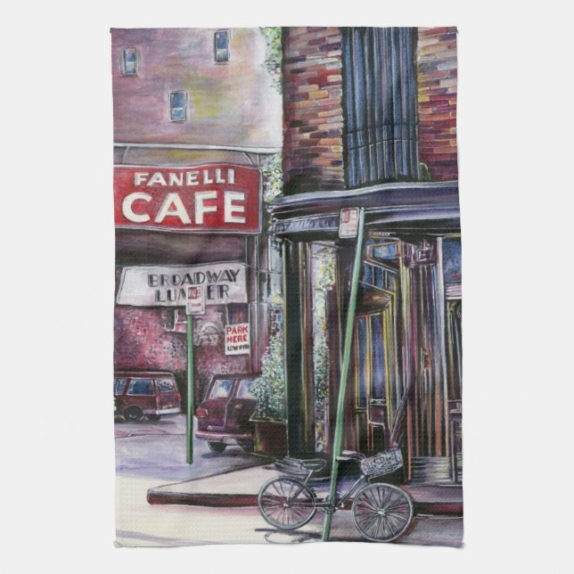 Fanelli Charm, New York City Kökshandduk (Vertikal)