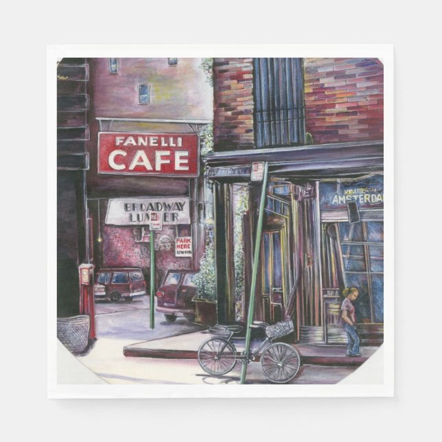 Fanelli Charm, New York City Pappersservett (Framsidan)