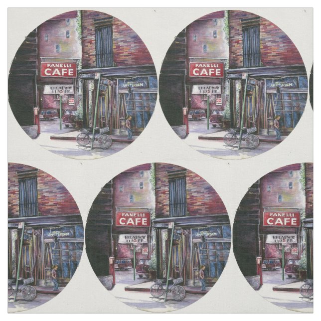 Fanelli Charm, New York City Tyg (Provkarta)