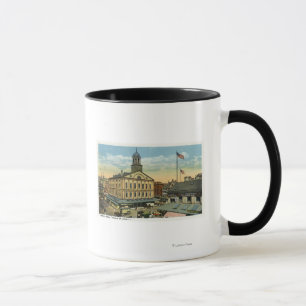 Faneuil Hall beskådar, vagga av frihet Mugg