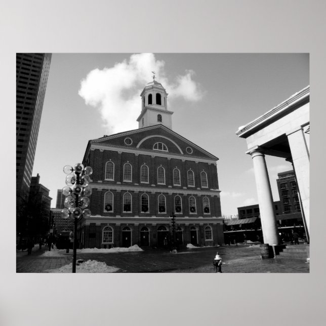 Faneuil Hall Poster (Framsidan)