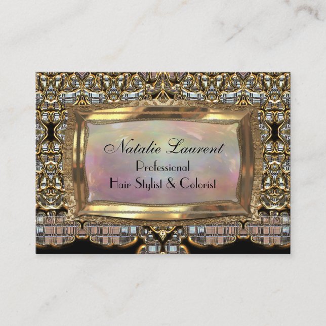 Fanfaired elegantprofessionell visitkort (Framsida)