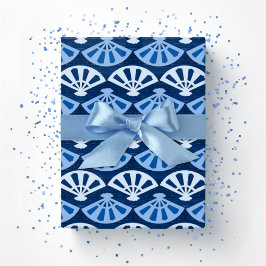 Fanfar i blå indigo presentpapper