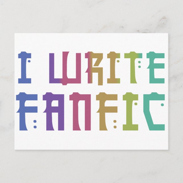 Fanfic Pride Vykort (Framsida)
