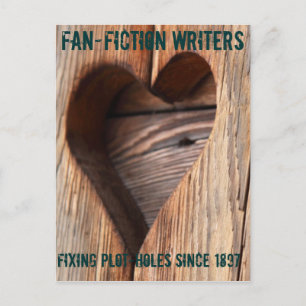 Fanfiction Writers: Fixing Plot-hål sedan 1897 Vykort