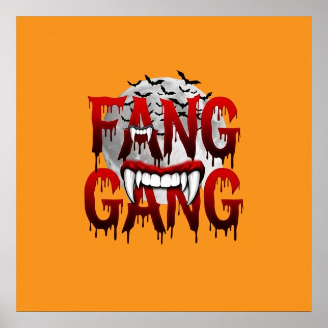 Fang Gang Tee Poster (Framsidan)
