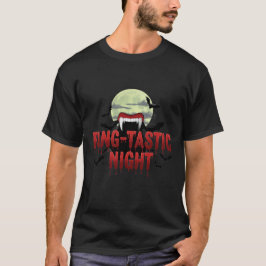 Fang-tastic Night T-Shirt - Vampire Halloween Tee