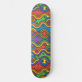 Fånga Abstrakt Art Skateboard