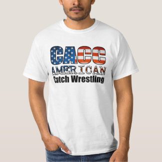 Fånga att brottas CACC "för att fånga, som Catch T-shirt
