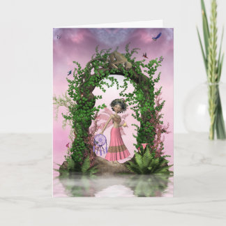 Fånga det dröm- hälsningkortet kort