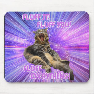Fånga det! Funny Cat Musmatta