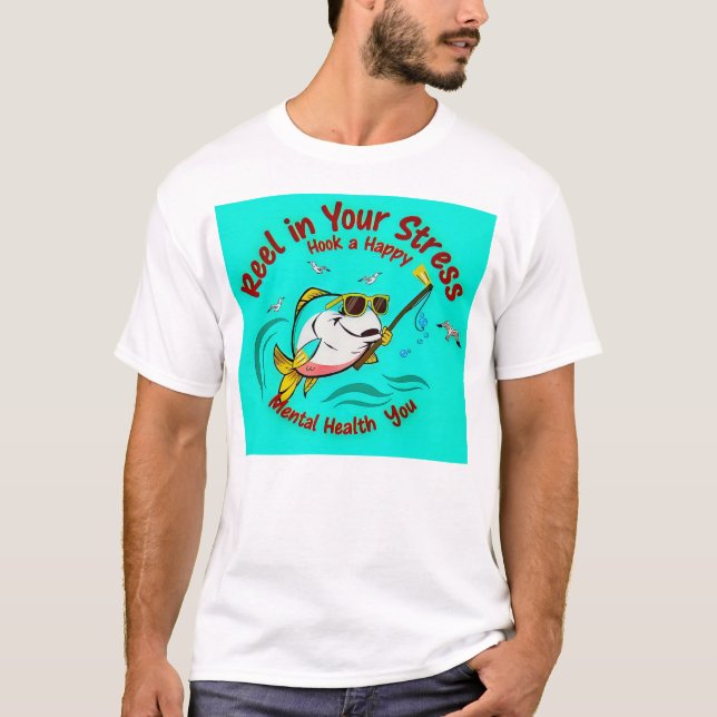 Fånga din stress t shirt (Framsida)